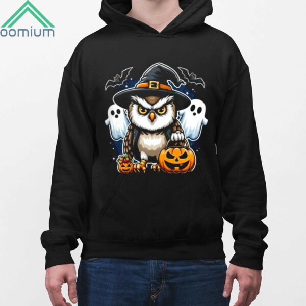 Halloween Pumpkin Bat Owl Ghost Shirt