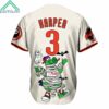 Harper 3 Phillies Phanatic Halloween Baseball Jersey