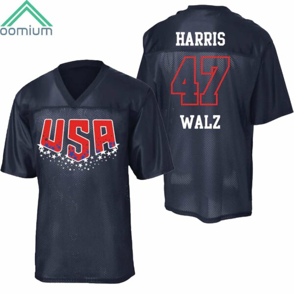 Harris Walz USA Football Jersey 2