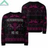 Headbanging Ho Ho Ugly Christmas Sweater