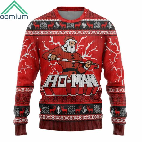 Ho Man Ugly Christmas Sweater