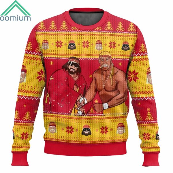 Hulk Hogan And Mega Powers Macho Man Ugly Sweater