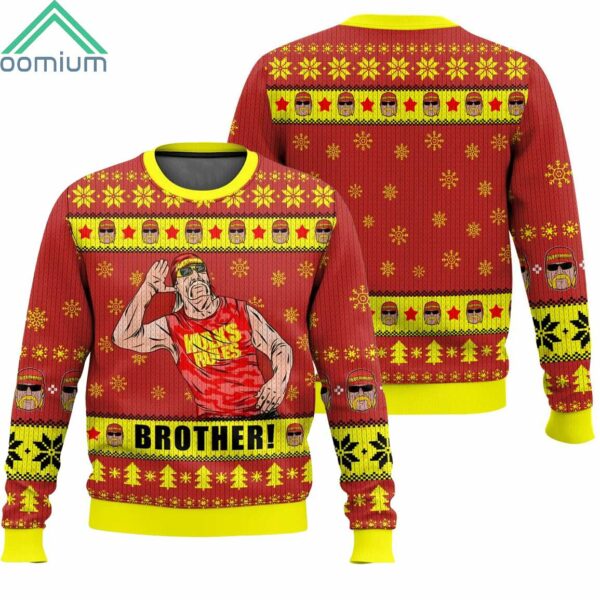 Hulk Hogan Brother Ugly Sweater