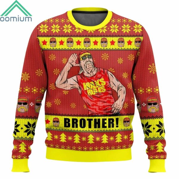 Hulk Hogan Brother Ugly Sweater