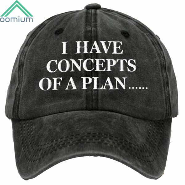 I Have A Concepts Of A Plan Hat