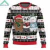 Ice Bear Cartoon Christmas Ugly Sweater 3