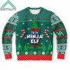 Im The Ninja Elf Ugly Christmas Sweater