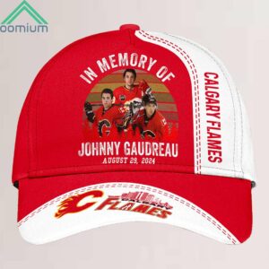 In Memory Of Johnny Gaudreau Flames Hat