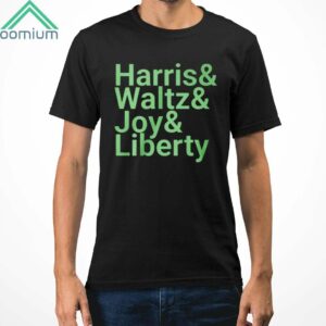 Jason Sudeikis Harris And Wallz And Joy And Liberty Shirt