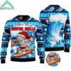 Jingle Bells Surfing Swells Ugly Christmas Sweater