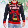 Jingle My Bells Hanging Decoration Ugly Christmas Sweater 1