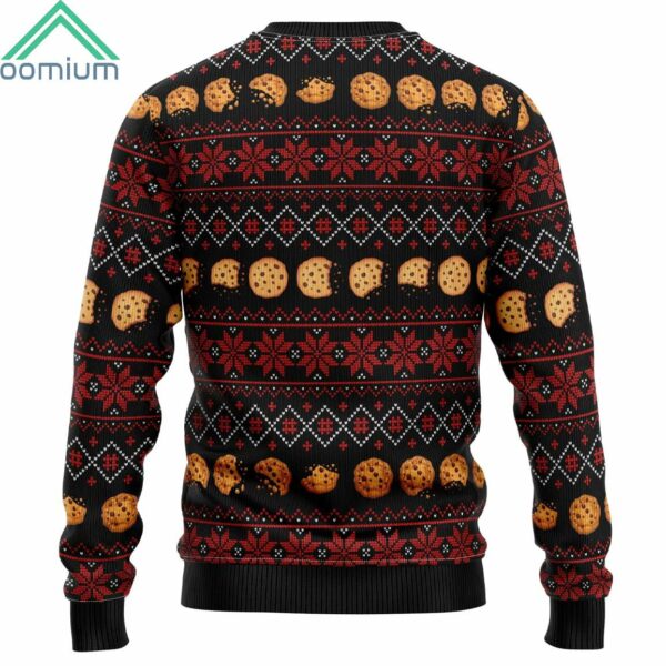 Just Here For The Cookies Ugly Christmas Sweater