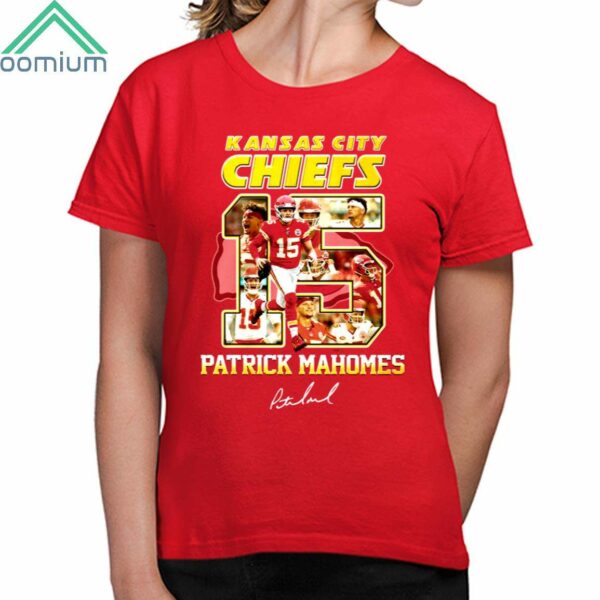 KC Chiefs 15 Patrick Mahomes Palul Shirt