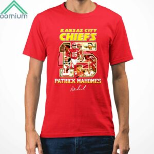 KC Chiefs 15 Patrick Mahomes Palul Shirt