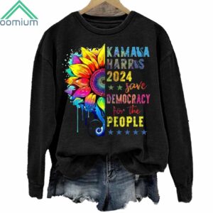 Kamala Walz 2024 Save Democracy For The People Sweatshirt