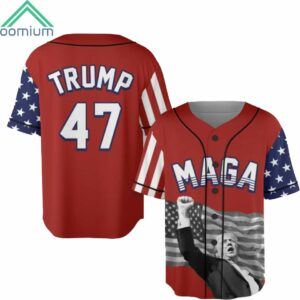 MAGA Trump 47 Baseball Jersey