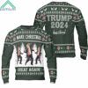 Make Christmas Great Again Trump 2024 Ugly Sweater