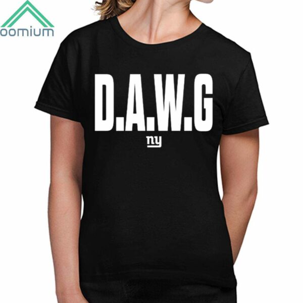 Malik Nabers DAWG Discipline Attitude Will Grit Shirt