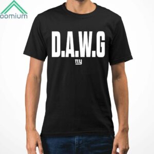 Malik Nabers DAWG Discipline Attitude Will Grit Shirt