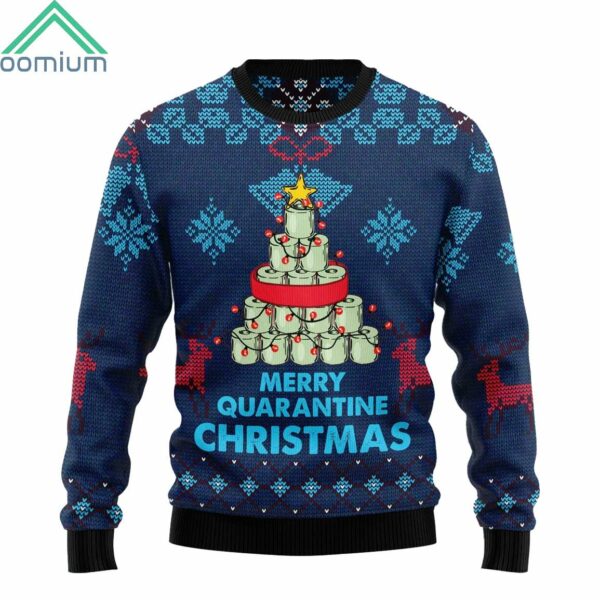 Merry Quarantine Christmas Ugly Christmas Sweater