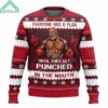 Mike Tyson Everyone Has A Plan Until They Get Punched In The Mouth Ugly Christmas Sweater