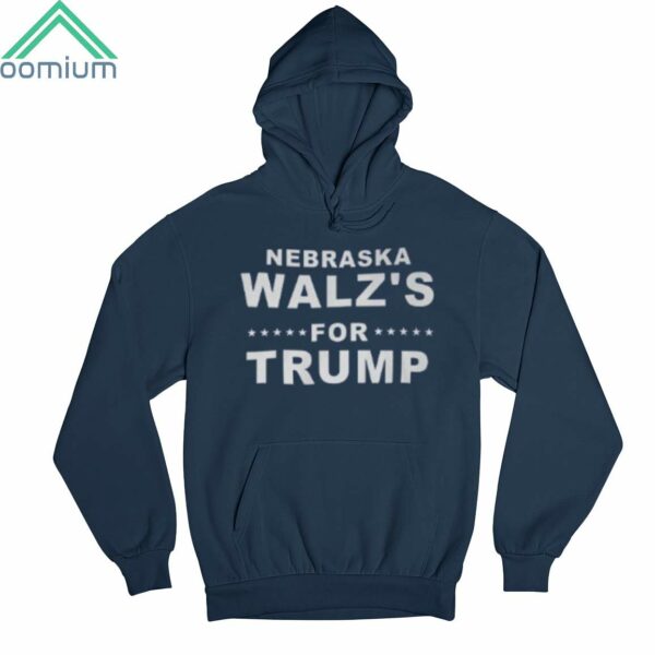 Nebraska Walz's For Trump Shirt