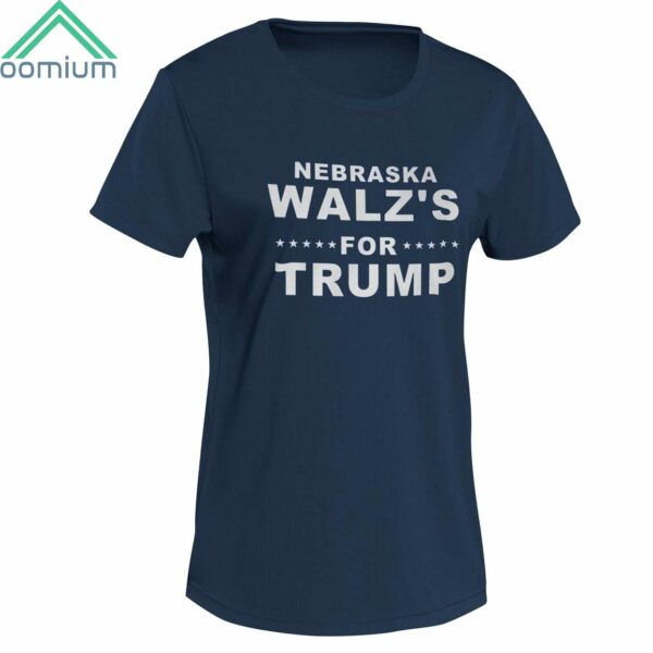 Nebraska Walz's For Trump Shirt