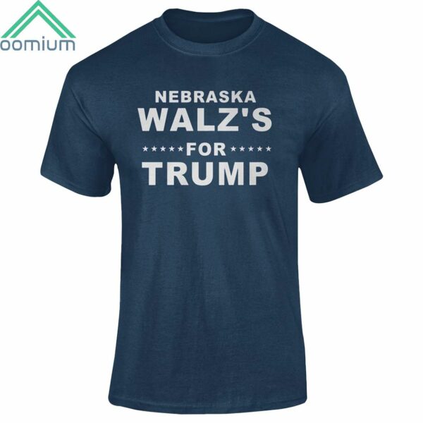 Nebraska Walz's For Trump Shirt