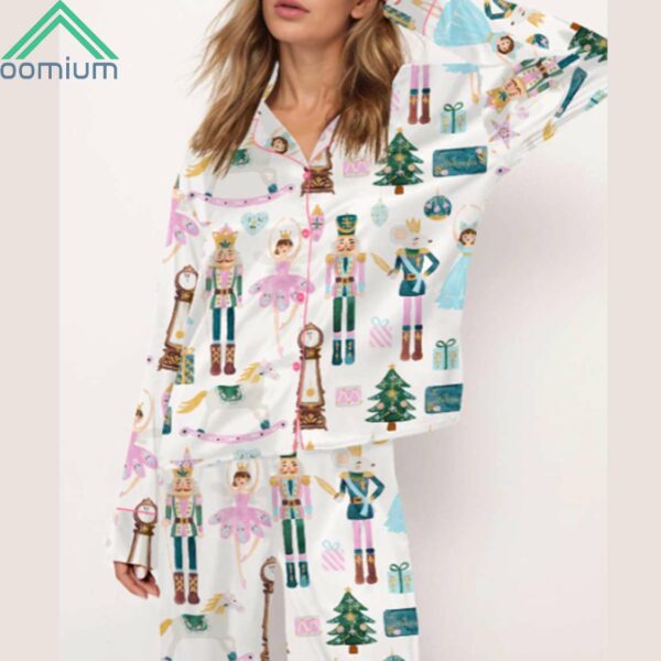 Nutcracker Ballet Watercolor Satin Pajama Set