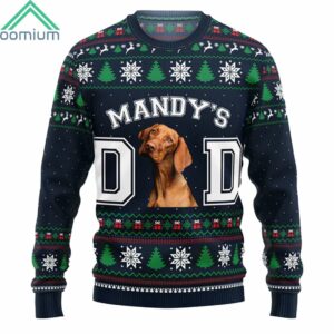 Pet Parents Personalized Ugly Christmas Sweater