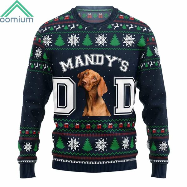 Pet Parents Personalized Ugly Christmas Sweater