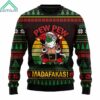 Pew Pew Madafakas Santa Claus Ugly Christmas Sweater