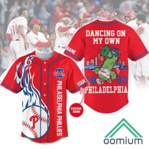 Phillies 1883 Dancing On My Own Baseball Jersey