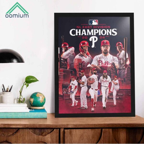 Phillies Nl East Division Champions 2024 Poster