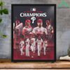 Phillies Nl East Division Champions 2024 Poster