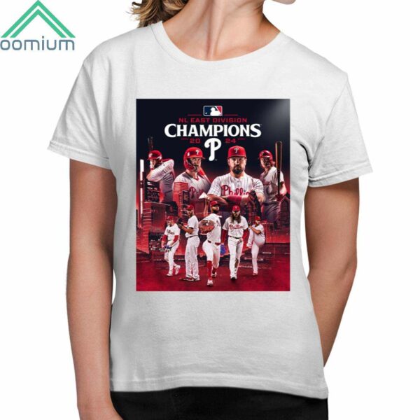 Phillies Nl East Division Champions 2024 Shirt