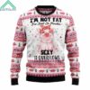 Pig Im Not Fat Im Just So Freakin Sexy It Overflows Christmas Sweater