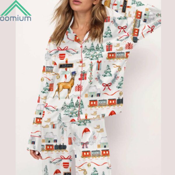 Polar Express Satin Pajama Set