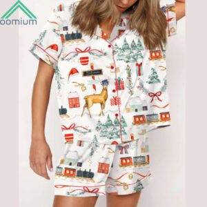 Polar Express Satin Pajama Set