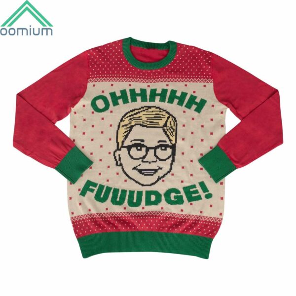 Ralphie Ohhhh Fuuudge Ugly Christmas Sweater