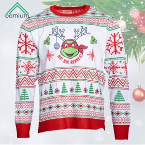 Raphael Reindeer TMNT Christmas Sweater