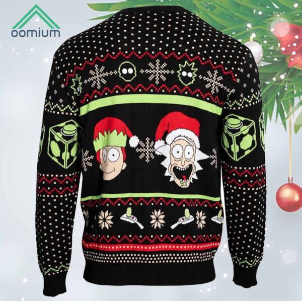 Rick Morty Get Your Shit Together Ugly Christmas Sweater 1