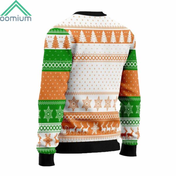 Santa Dabbing Go Vegan Fun Ugly Christmas Sweater