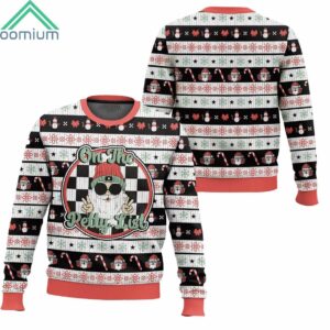 Santa On The Petty List Ugly Sweater