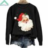 Santa Print Sweatshirt