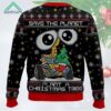 Save The Planet Plant A Christmas Tree WALL E Ugly Sweater 2