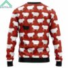 Sheep Black And White Ugly Christmas Sweater