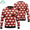 Sheep Black And White Ugly Christmas Sweater