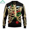 Skeleton Awesome Ugly Christmas Sweater