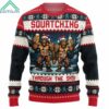 Squatching Through The Snow Personalized Ugly Sweater